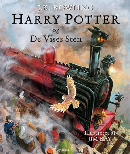 Harry Potter Illustreret 1 - Harry Potter og De Vises Sten_0