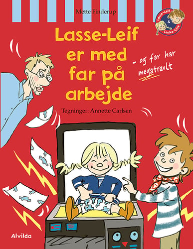 Lasse-Leif er med far på arbejde - picture