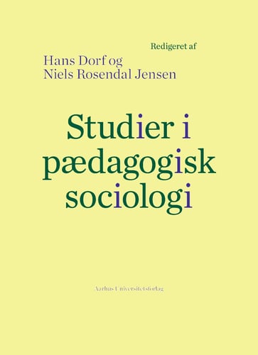 Studier i pædagogisk sociologi_0