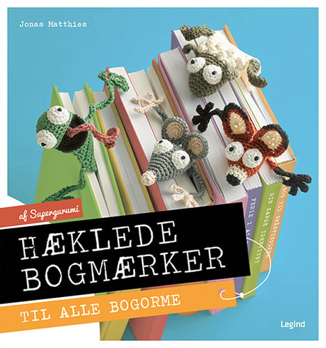 Hæklede bogmærker - picture