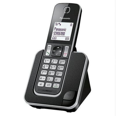 Trådløs telefon  Panasonic KX-TGD310SPB Sort_0