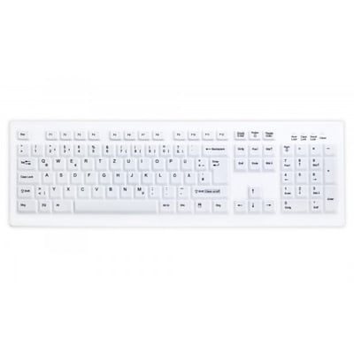 Washable Disinfectable Keyboard Active Key AK-C8100F USB Hvid_0