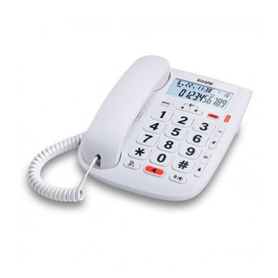 Fastnettelefon til ældre Alcatel T MAX 20 Hvid_0