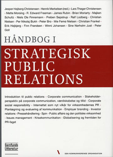 Håndbog i strategisk public relations - picture