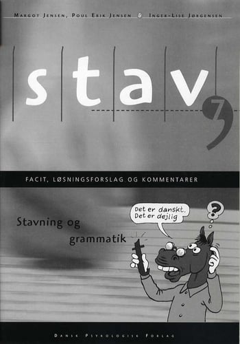 STAV 7 - Facit, løsningsforslag og kommentarer, 5. udgave - picture