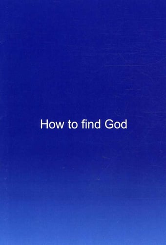 How to find God - picture