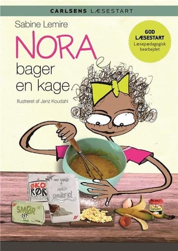 Carlsens Læsestart - Nora bager en kage_0