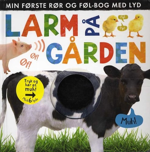 Larm på gården: Min første rør og føl-bog med lyd_0