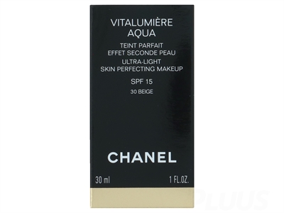 Chanel Vitalumiere Aqua Ultra Light Skin Perfecting Make Up SPF 15 -B70 Beige Fondation - picture