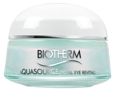 Biotherm Aquasource Total Eye Revitalizer 15ml For Sensitive Skin - Cooling Effect Eye Care - Bags - Dark Circles - Dehydration Lines - picture