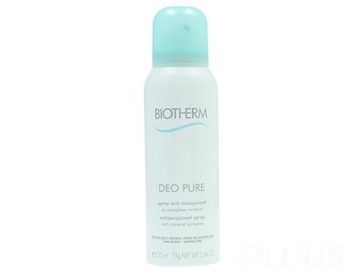 Biotherm Deo Pure Antiperspirant Spray 125ml With Mineral Complex - Alcohol Free_0