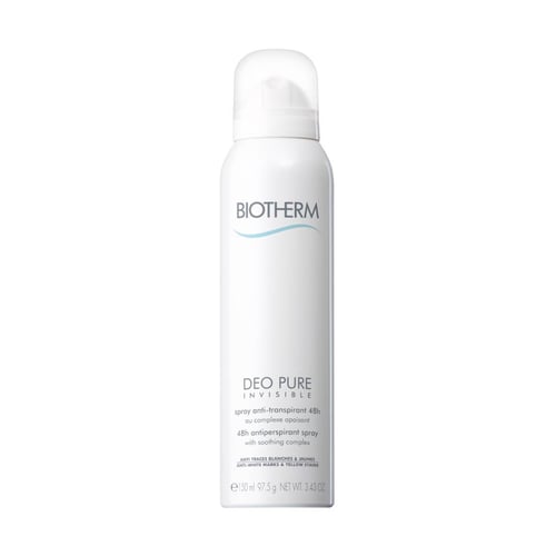 Biotherm Deo Pure Invisible 48H Spray 150ml Antiperspirant - Anti White Marks - With Soothing Complex - picture