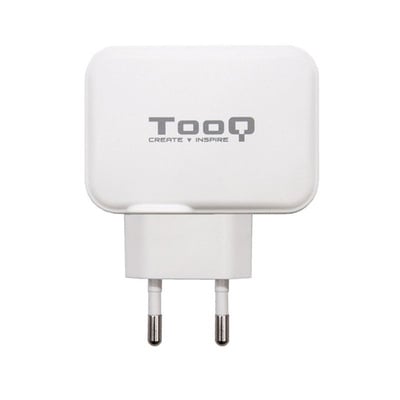 USB-oplader væggen TooQ TQWC-2SC02WT - picture