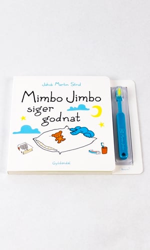 Mimbo Jimbo siger godnat (med tandbørste) - picture
