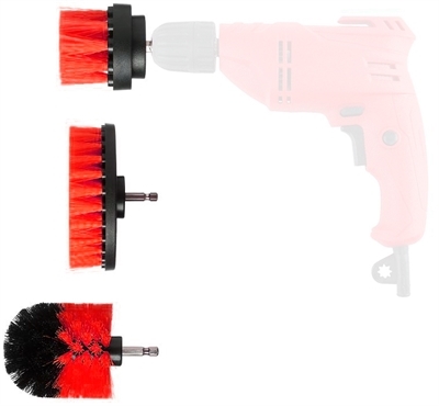 <div>Børste til Boremaskine - Rød 3 stk</div>_0