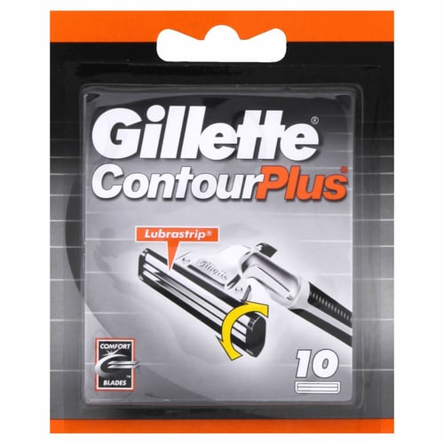 Gillette Contour Plus barberblad Mænd 10 stk_0
