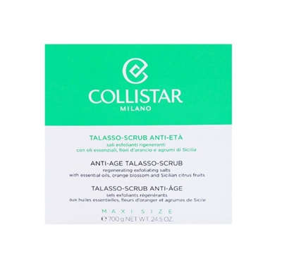 Collistar Anti-Age Talasso Scrub 700gr With Essential Oils, Orange Blossom And Sicilian Citrus Fruits_0