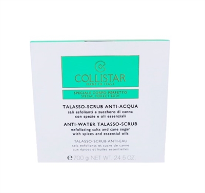 Collistar Anti-Water Talasso Scrub 700gr With Spices And Essential Oils - Exfoliating Salts And Cane Sugar - picture