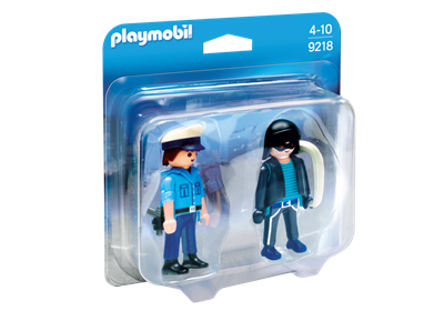 Playmobil Politimand Og Indbrudstyv 9218_0