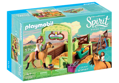 Playmobil Hesteboks "Lucky & Spirit" 9478_2