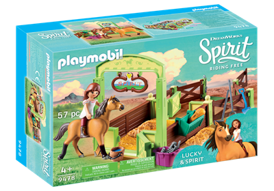 Playmobil Horse Box "Lucky & Spirit" 9478_2