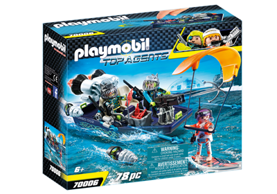 Playmobil Team S.H.A.R.K. Harpun-Fartøj 70006_3