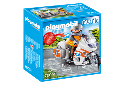 Playmobil Redningsmotorcykel 70051_2