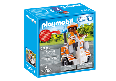 Playmobil 70052 City Life Hospital Emergecy Balance Racer with Flashing Light_2