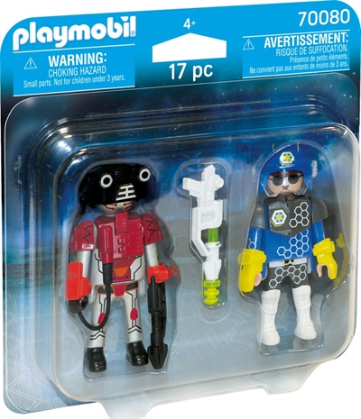 Playmobil Space Policeman And Thief 70080 - picture