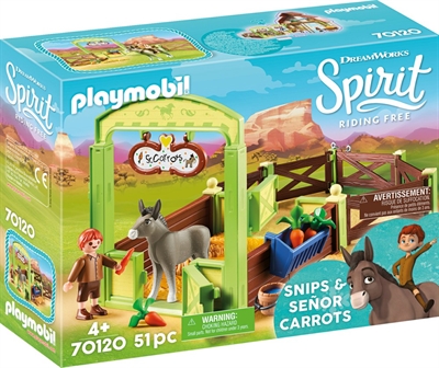 Playmobil Horse Box ' nips & Señor Carrots'  70120 - picture