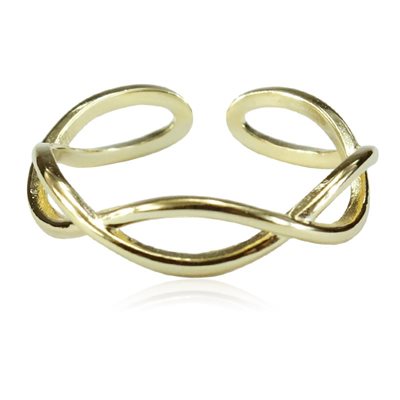 Everneed Adda - snoet ring guld_0