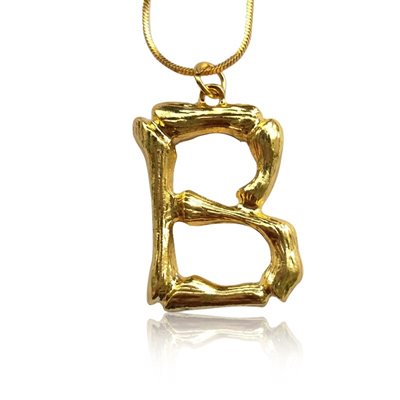 Everneed Bamboo Letters B – Guld_0