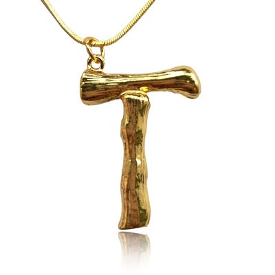 Everneed Bamboo Letters T – Guld_0