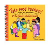 Vi tecknar om lek inne! : en bok med enkla tecken och gester för dig som pratar med små barn - picture
