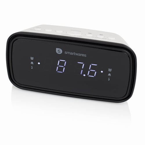 Smartwares CL-1515 radio Klokke Digitalt Svart, Hvit_1
