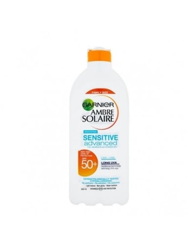 Garnier Ambre Solaire Sensitive Advanced Solcreme Mælk Krop 400ml |  Hverdag.dk