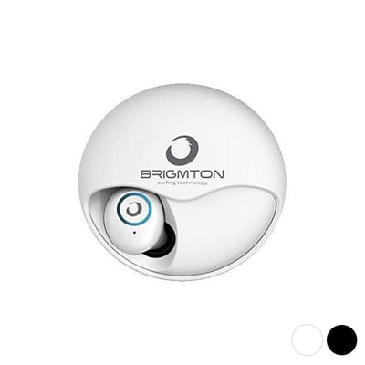 Bluetooth headset med mikrofon BRIGMTON BML-17 500 mAh, Hvid - picture