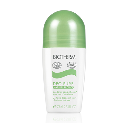 Biotherm Deo Pure Natural Protect 24H Roll On 75ml Aluminium Salt Free - Deodorant Care_0