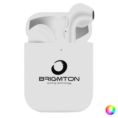 Bluetooth headset med mikrofon BRIGMTON BML-18 250 mAh, Blå - picture