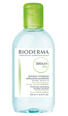 Bioderma Sebium H2O Purifying Cleansing  Micelle Solution 250ml Combination/Oily Skin_0