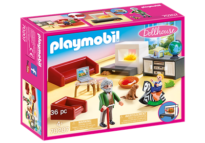 Playmobil Dollhouse Komfortabel Stue 70207_1