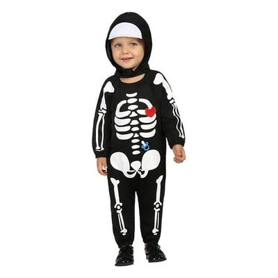 Kostume til babyer Skelet (24 Måneder) - picture