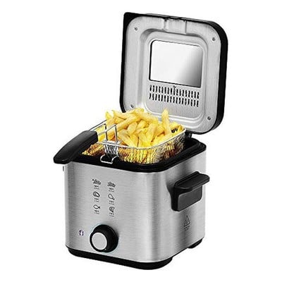 Frituregryde Cecotec CleanFry Infinity 1500 1,5 L 900W Sort Rustfrit stål_0