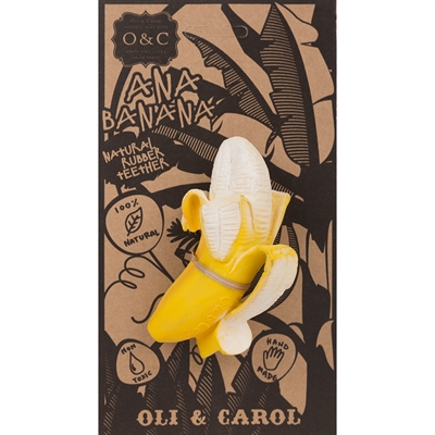 Oli & Carol Bidefigur, Ana Banana, i Naturgummi +0mdr - picture