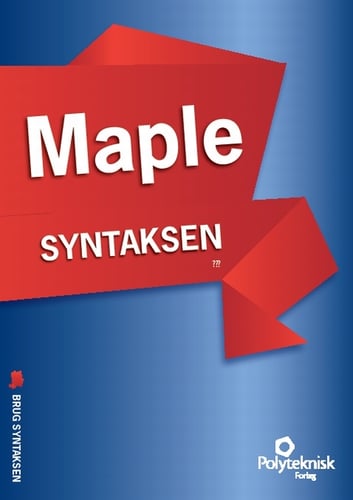 Maple syntaksen - picture