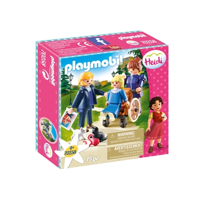 Playmobil Clara Med Far Og Frøken Rottenmeier 70258_0