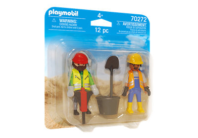 Playmobil Two Construction Workers 70272_0