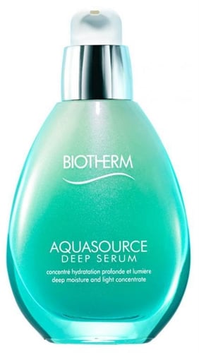 Biotherm Aquasource Deep Serum 50ml All Skin Types - Deep Moisture And Light Concentrate - Suitable For Sensitive Skin - picture