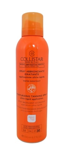 Collistar Moisturizing Tanning Spray SPF30 200ml Ultra Rapid Applicition_0