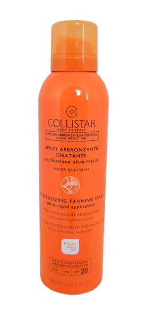 Collistar Moisturizing Tanning Spray SPF20 Medium Protection 200.0 ml_0